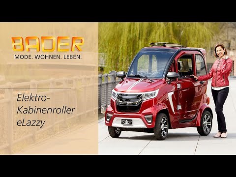 Elektro Kabinenroller 45 km/h Auto, bis 70 km Reichweite, E-Auto | BADER Versandhaus