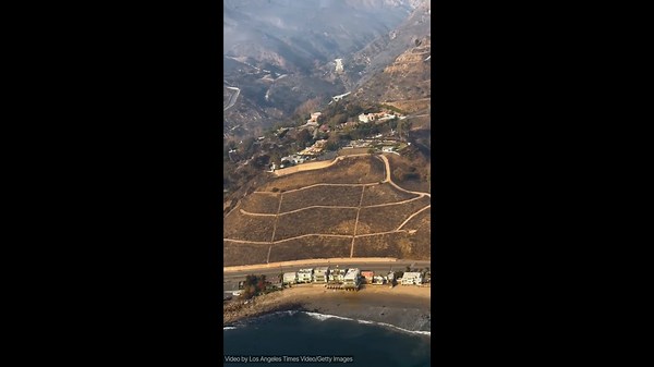 The Scars of Pacific Palisades Blaze: A Drone's Eye Perspective.