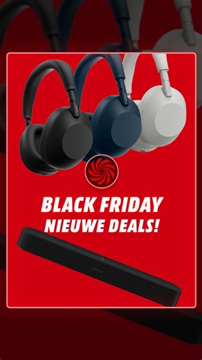 Yoooo, wat een deals zeg! De Black Friday deals bij MediaMarkt wil je niet missen. Er zijn allerlei nieuwe tech deals die je nu kunt scoren, dus houd je portemonnee maar klaar! #smartphone #televisie #blackfriday #tech #gadget | MediaMarkt NL