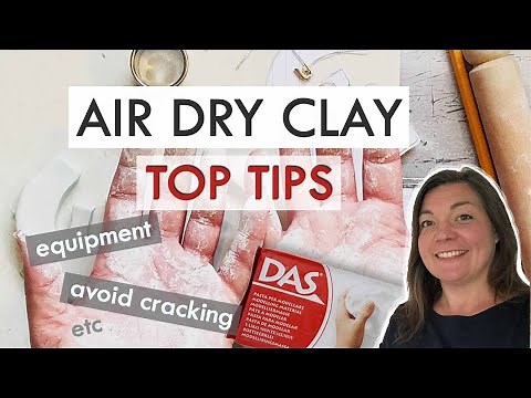 Air Dry Clay Top Tips | PROJECT TRICKS and TECHNIQUES