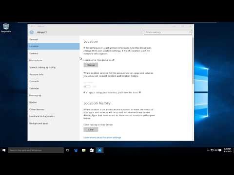 How To Block Location Tracking In Windows 10