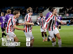 Highlights // Willem II - FC Dordrecht // 7-0