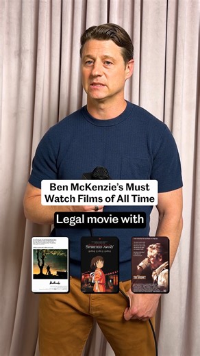#BenMcKenzie reveals the movie that made him want to be an actor and his other must watch films. #MotorCity #TIFF #SpiritedAway | Entertainment Weekly