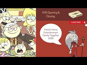 Family Home Entertainment Family Together 2023 VHS Opening & Closing