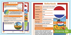 The Netherlands Fact File