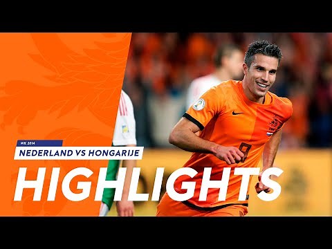 Highlights Nederland - Hongarije 8-1 (11/10/2013) WK 2014-kwalificatie